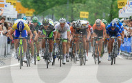 Alessandro Petacchi   ITA   Lampre -ISD  / John Degenkolb  GER 2.Etappe Bayern-Rundfahrt