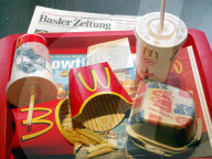 Abfall bei McDonalds, 2005