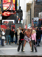 Times Square Naked Cowboy  New York City