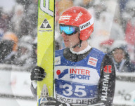 Andreas Wank  GER  1. Springen FIS Skispringen Engelberg