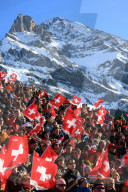 Fans Skirennen r Adelboden