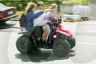 Ein Quad in voller Aktion, 2004
