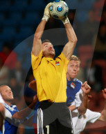 Fussball Torwart Peter Jehle (Liechtenstein)