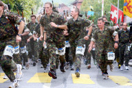 Schweizer Nationalsport Reinacher Waffenlauf