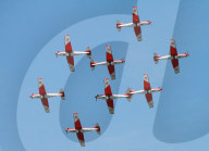 PC 7 Flugzeuge ,Schweizer Armeepiloten