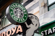 Starbucks Coffee in Manhatten New York