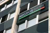 Schriftzug Logo Migros Bank