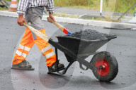 Strassenbauarbeiter 