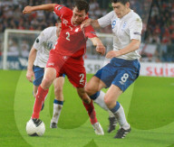 Gareth Barry  - Stephan Lichtsteiner  Schweiz-England 