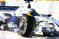 Formel 1 Star Nick Heidfeld GER auf Schnee in St.Moritz