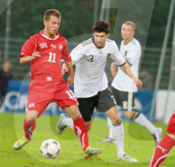 Marco Aratore - Stephan Salger  Schweiz-Deutschland U-20