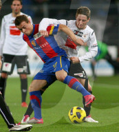 Xherdan Shaqiri gegen Stephan Andrist 
