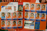 Fussball-WM 2006: Panini-Bildli-Album; Die holländische Nationalmannschaft