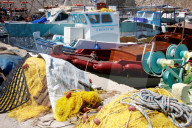 Fischerboote  Rhodos Griechenland