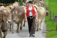 Appenzeller Bauern in Tracht