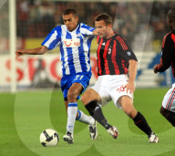 Fussball UEFA - Cup  Heinz Barmettler gegen Andriy Shevchenko