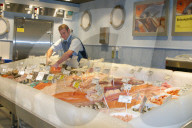 Fischverkauf im Coop Wettingen, 2004