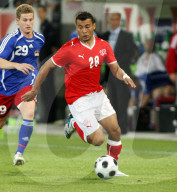 Fussball Schweiz - Liechtenstein   Johan Vonlanthen (Schweiz)