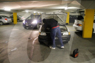 Oelkontrolle ,Tiefgarage