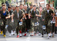 Schweizer Nationalsport Reinacher Waffenlauf