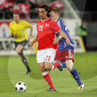 Fussball Schweiz - Liechtenstein Hakan Yakin  (Schweiz)