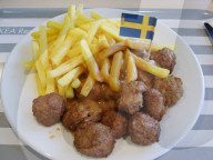 Schnellimbis Fast Food Essen