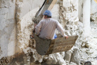 Baugewerbe Bausanierung Baumaschine
