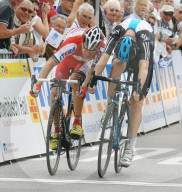 Michael Rogers  AS Sieger vor Vladimir Gusev RUS   2.Etappe Bayern-Rundfahrt