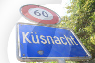 Ortstafel Kuesnacht , Schweiz