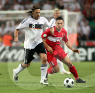 Fussball Euro 2008 Deutschland - Tuerkei Torsten Frings (Deutschland)