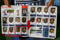 Fussball-WM 2006: Panini-Bildli-Album; Die englische Nationalmannschaft