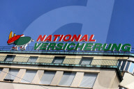 Schriftzug Logo National Versicherung