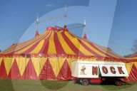 Zirkuszelt von Zirkus Nock