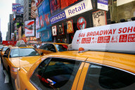 Taxis am Times Square New York