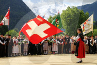 Jodlerfest Interlaken ,Karin Niederberger Zentralpräsidentin Jodlerverband
