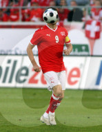 Fussball Schweiz - Liechtenstein Alexander Frei (Schweiz)