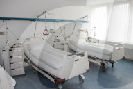 Spitalzimmer in der Pallas Klinik, 2004