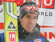 Anders Bardal  Sieger 1. Springen FIS Skispringen Engelberg