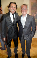 EXKLUSIV - Promis mit Julian Schnabel in der Pace Galerie in London