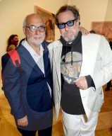 EXKLUSIV - Promis mit Julian Schnabel in der Pace Galerie in London