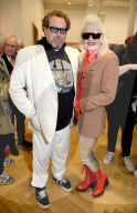 EXKLUSIV - Promis mit Julian Schnabel in der Pace Galerie in London