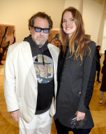 EXKLUSIV - Promis mit Julian Schnabel in der Pace Galerie in London
