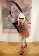 EXKLUSIV - Promis mit Julian Schnabel in der Pace Galerie in London