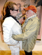 EXKLUSIV - Promis mit Julian Schnabel in der Pace Galerie in London