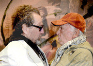 EXKLUSIV - Promis mit Julian Schnabel in der Pace Galerie in London