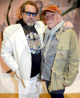 EXKLUSIV - Promis mit Julian Schnabel in der Pace Galerie in London