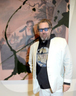 EXKLUSIV - Promis mit Julian Schnabel in der Pace Galerie in London