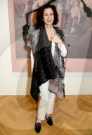 EXKLUSIV - Promis mit Julian Schnabel in der Pace Galerie in London