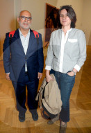 EXKLUSIV - Promis mit Julian Schnabel in der Pace Galerie in London