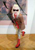 EXKLUSIV - Promis mit Julian Schnabel in der Pace Galerie in London